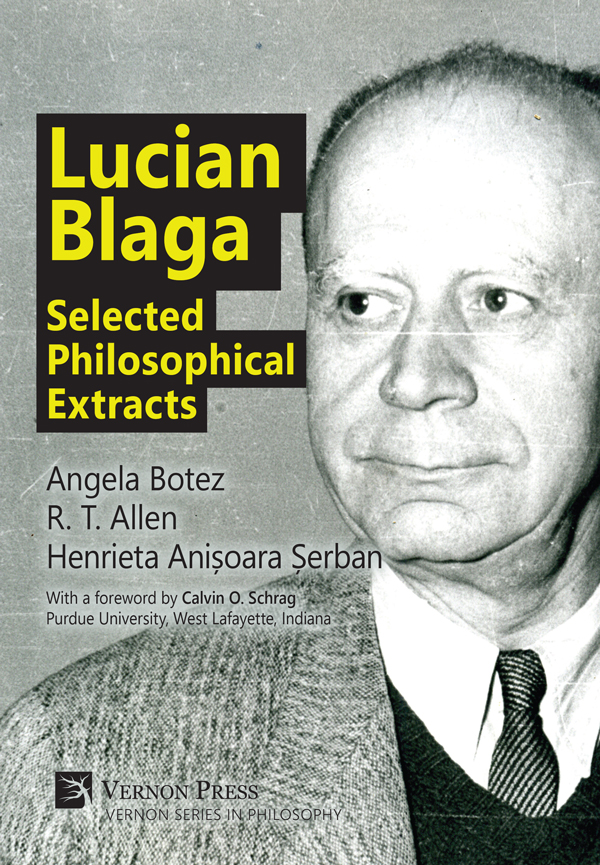 Lucian Blaga: Selected Philosophical Extracts