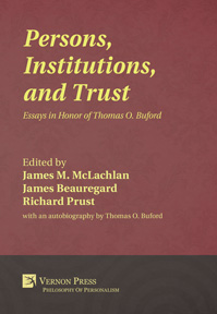 Persons, Institutions, and Trust 